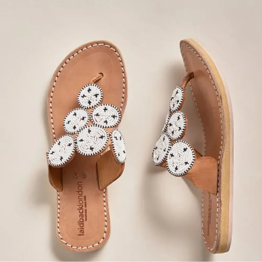 LAIDBACK LONDON Pemba Sandals